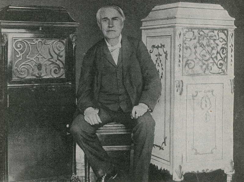 Thomas Edison, inventor americano de American Photographer