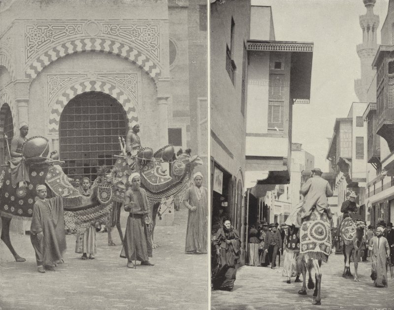 Cenas típicas na rua do Cairo de American Photographer