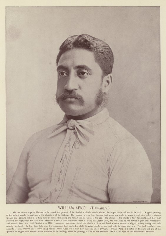 William Aeko, havaiano de American Photographer