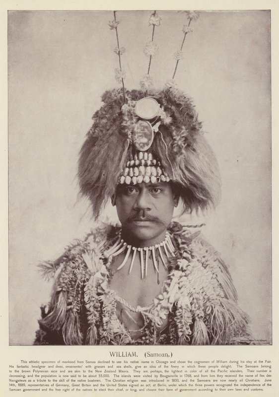 William, samoano de American Photographer
