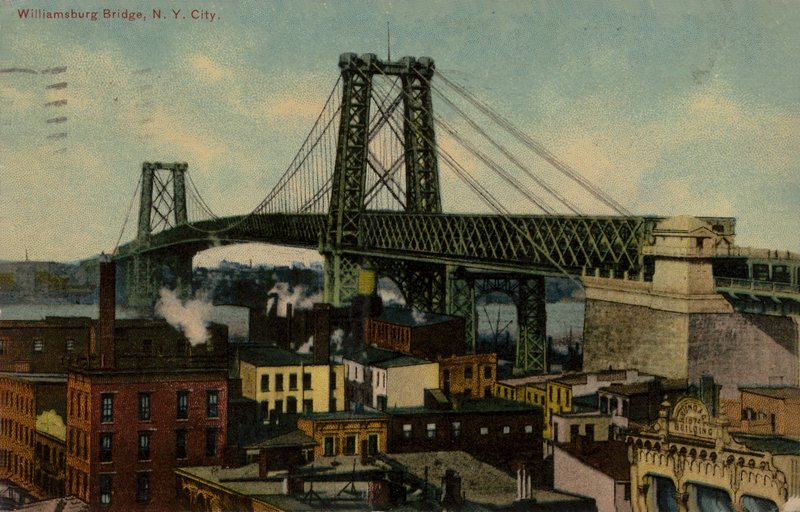 Ponte de Williamsburg, Nova Iorque, EUA (fotografia colorida) de American Photographer