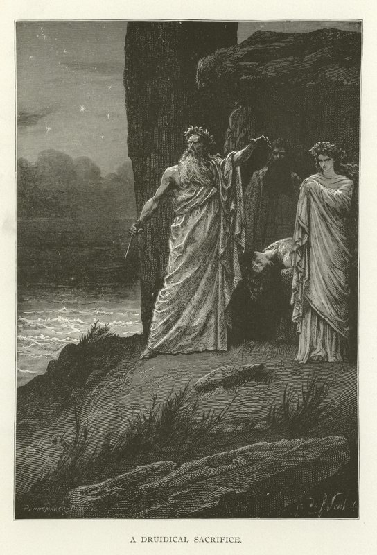 Um sacrifício druídico de American School