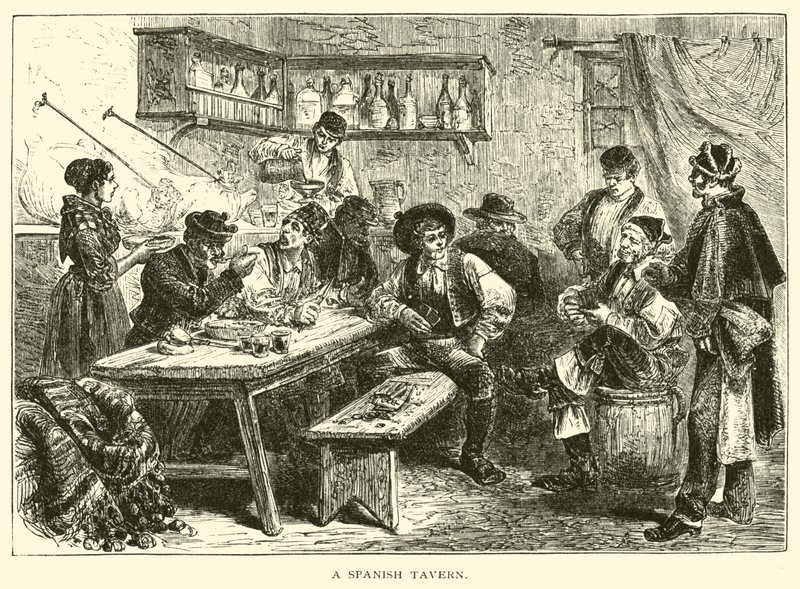 Uma taverna espanhola de American School