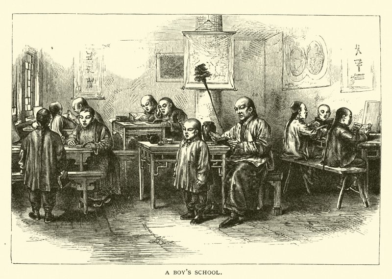 Uma escola de meninos de American School