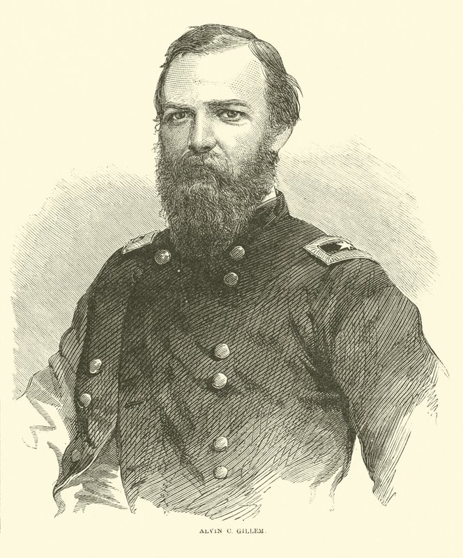 Alvin C Gillem, abril de 1865 de American School