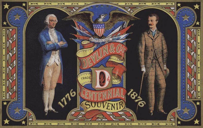 Bicentenário Americano, 1776, 1876 de American School