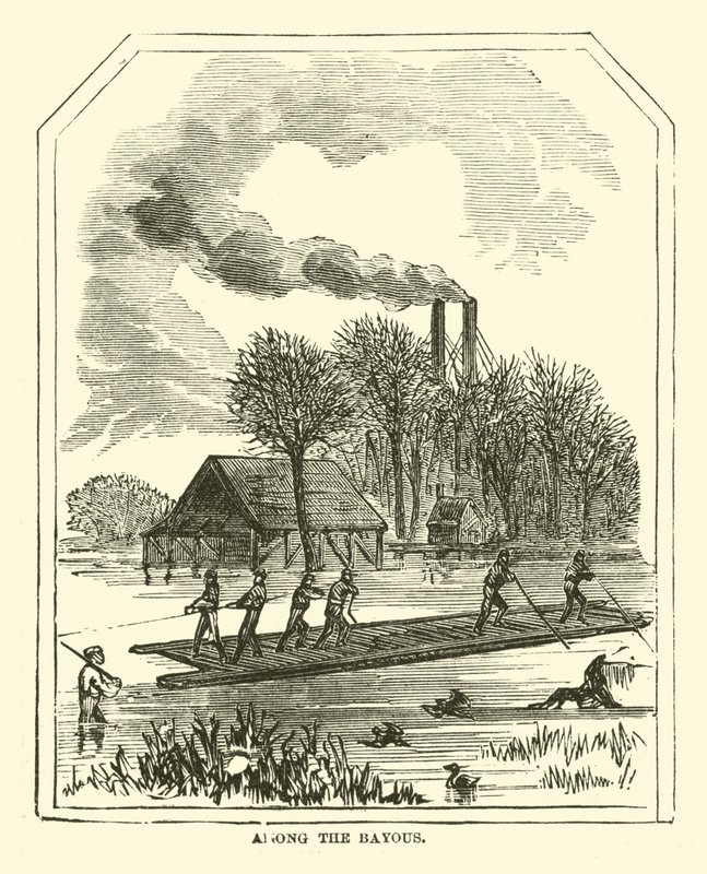 Entre os Bayous, março de 1863 de American School