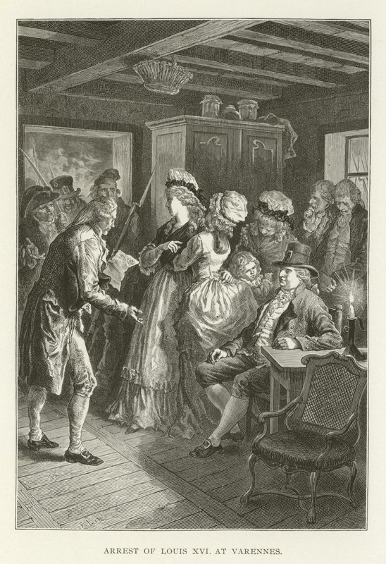 Detenção de Louis XVI em Varennes de American School
