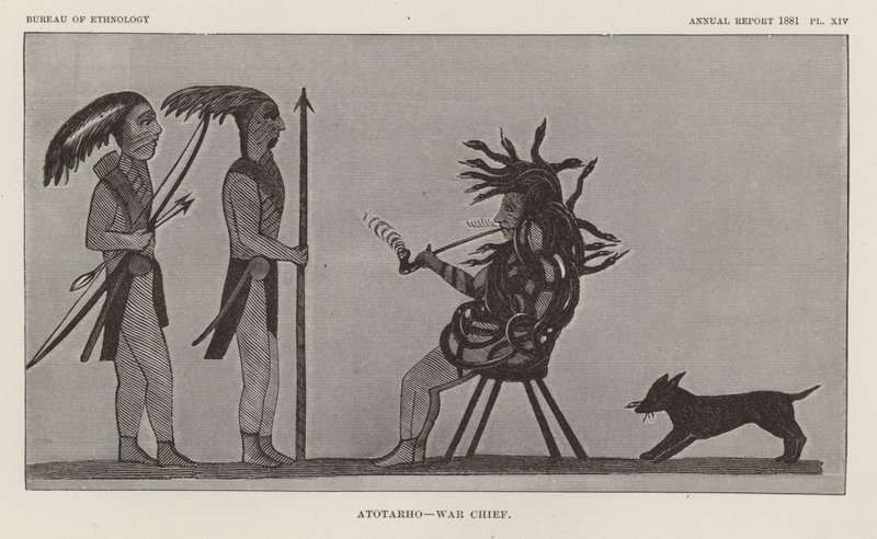 Atotarho - chefe de guerra de American School