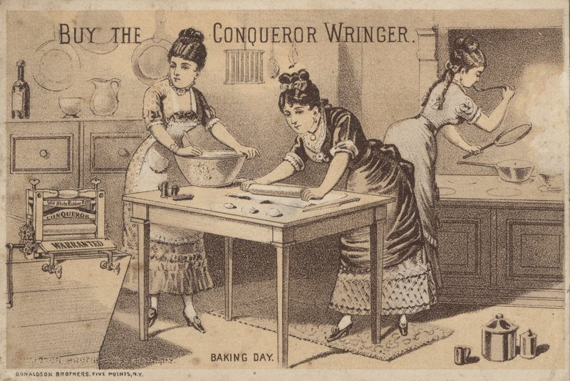 Dia de cozedura (litho) de American School