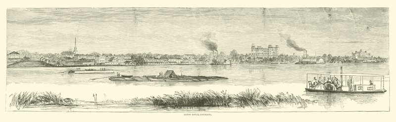 Baton Rouge, Louisiana, agosto de 1862 de American School