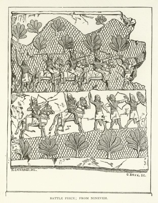 Peça de Batalha; de Nínive de American School