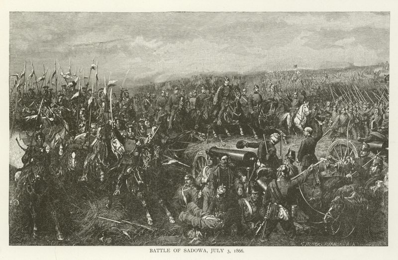 Batalha de Sadowa, 3 de julho de 1866 de American School