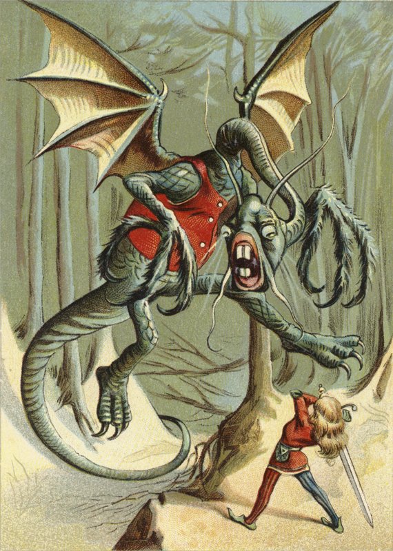 Cuidado com o Jabberwock, meu filho. de American School