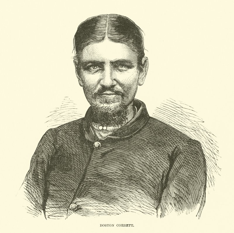 Boston Corbett, abril de 1865 de American School
