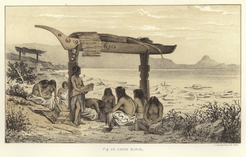 Enterro de canoa de American School