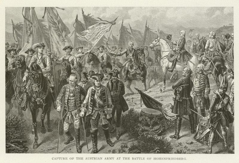 Captura do Exército Austríaco na Batalha de Hohenfriedberg de American School