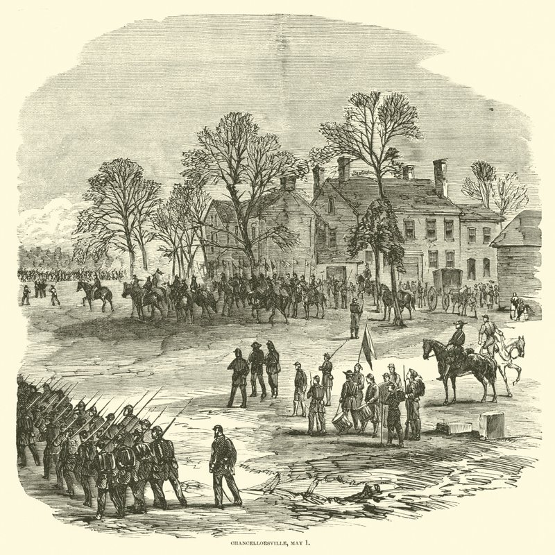 Chancellorsville, 1 de maio de 1863 de American School