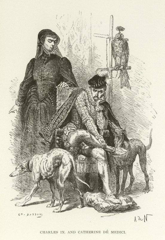 Carlos IX e Catarina de Médicis de American School