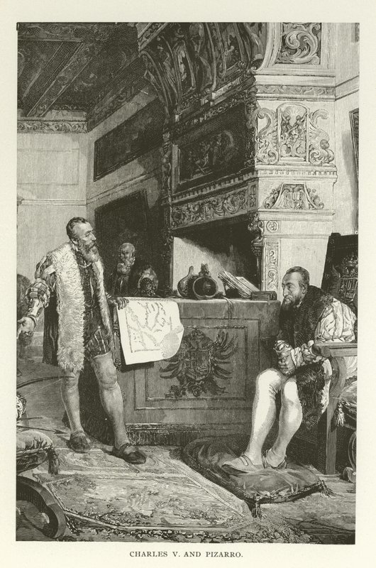 Charles V e Pizarro de American School