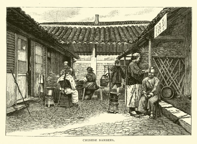 Barbeiros chineses de American School