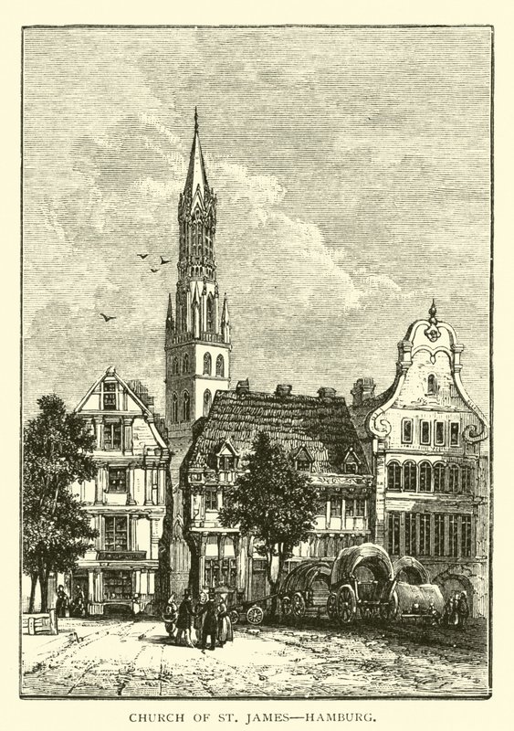Igreja, de, st, james, hamburgo de American School