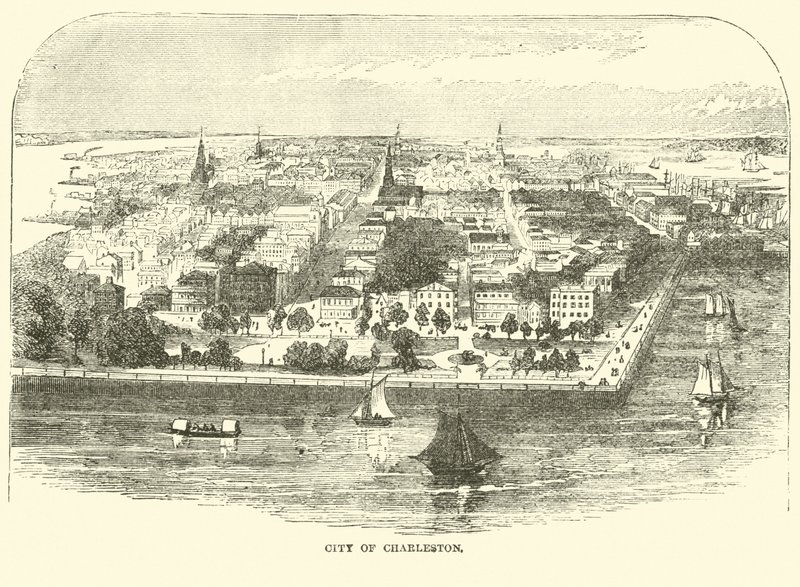 Cidade de Charleston, maio de 1862 de American School