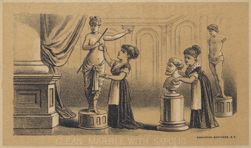 Mármore Limpo Com Sapólio de American School
