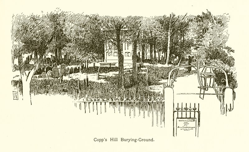 Chão de Enterramento de Copps Hill de American School