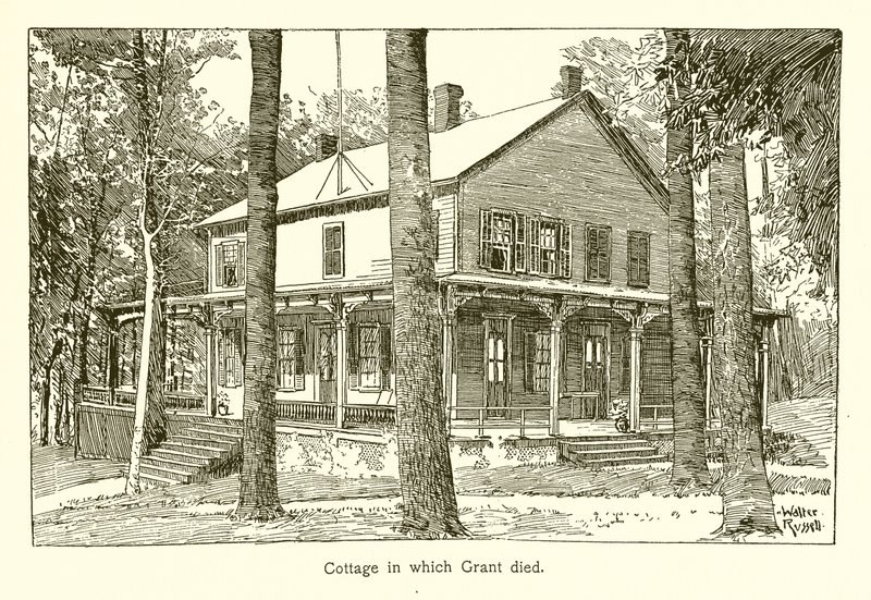 Cottage em que Grant morreu de American School