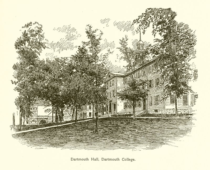 Dartmouth Hall, Dartmouth College de American School