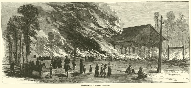 Destruição de Millen Junction, novembro de 1864 de American School
