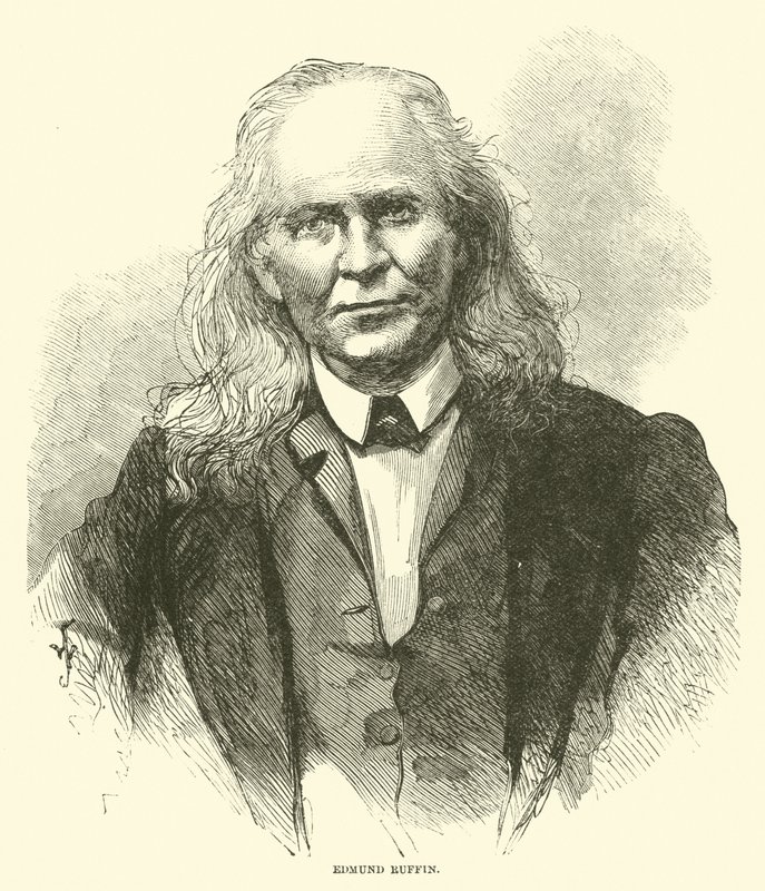 Edmund Ruffin, abril de 1865 de American School