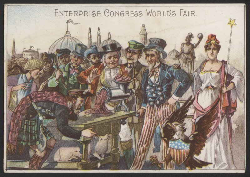 Feira Mundial do Congresso Empresarial (chromolitho) de American School