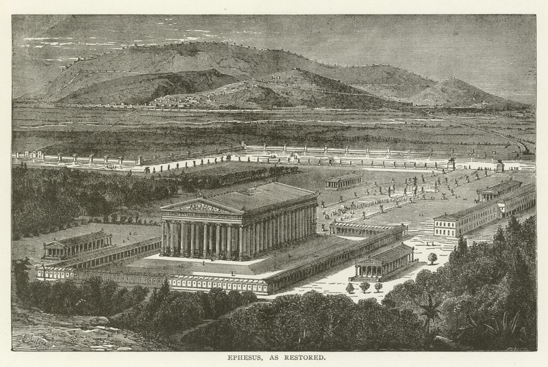 Éfeso, como restaurado de American School