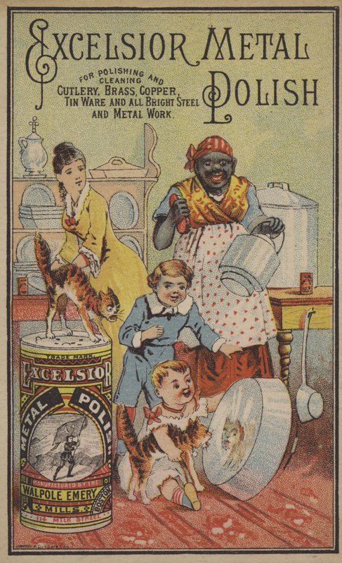 Excelsior Polidor de Metal (chromolitho) de American School