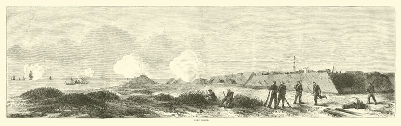 Fort Fisher, dezembro de 1864 de American School