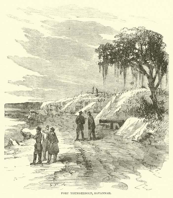 Fort Thunderbolt, Savannah, dezembro de 1864 de American School