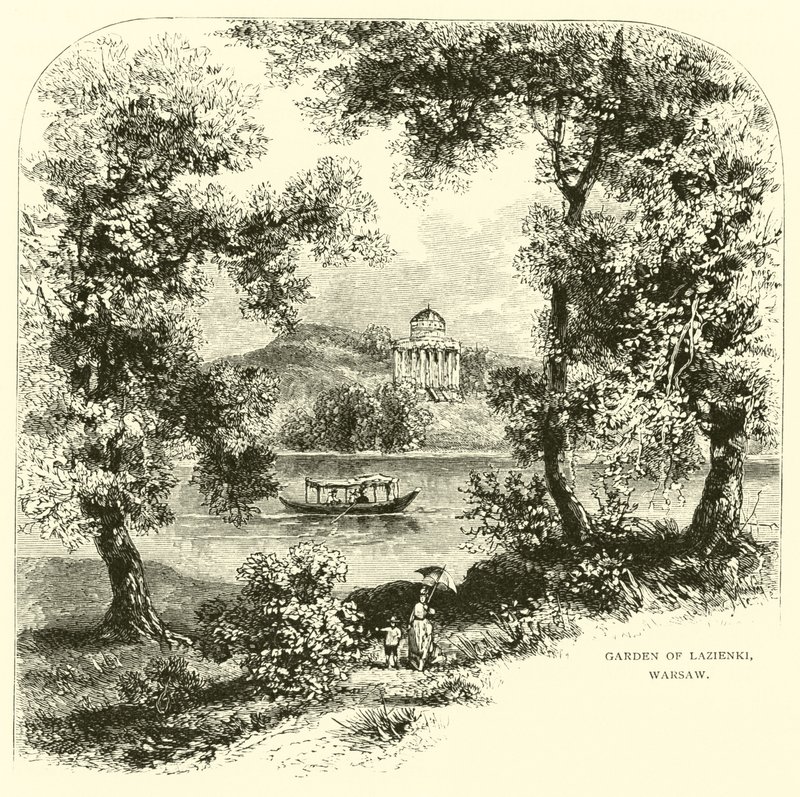 Jardim de Lazienki, Varsóvia de American School