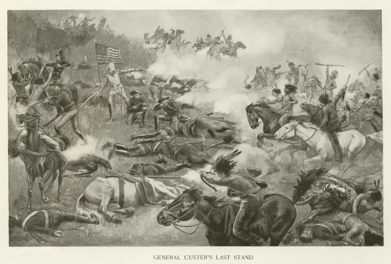 General Custers Último Stand de American School