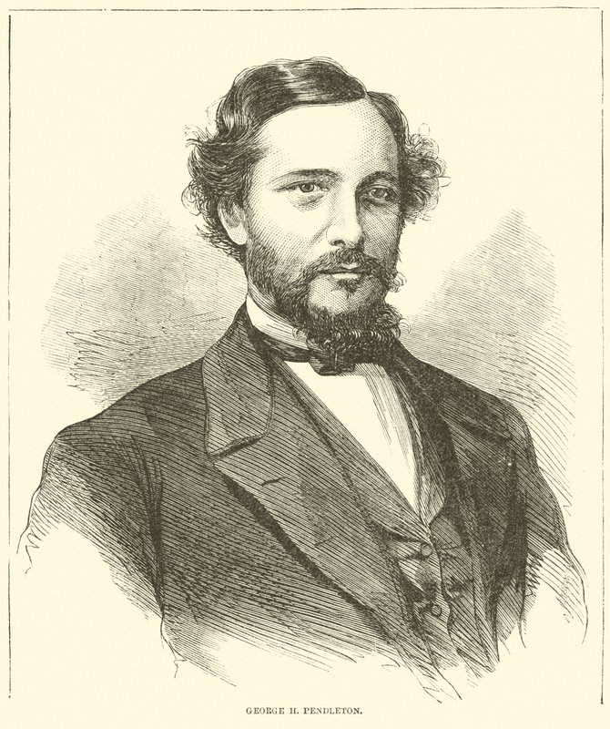 George H Pendleton, novembro de 1864 de American School