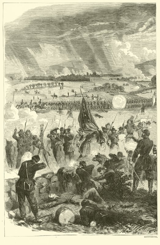 Gettysburg, 3 de julho de 1863, julho de 1863 de American School