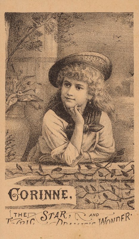 Menina, inclinar-se parede de American School
