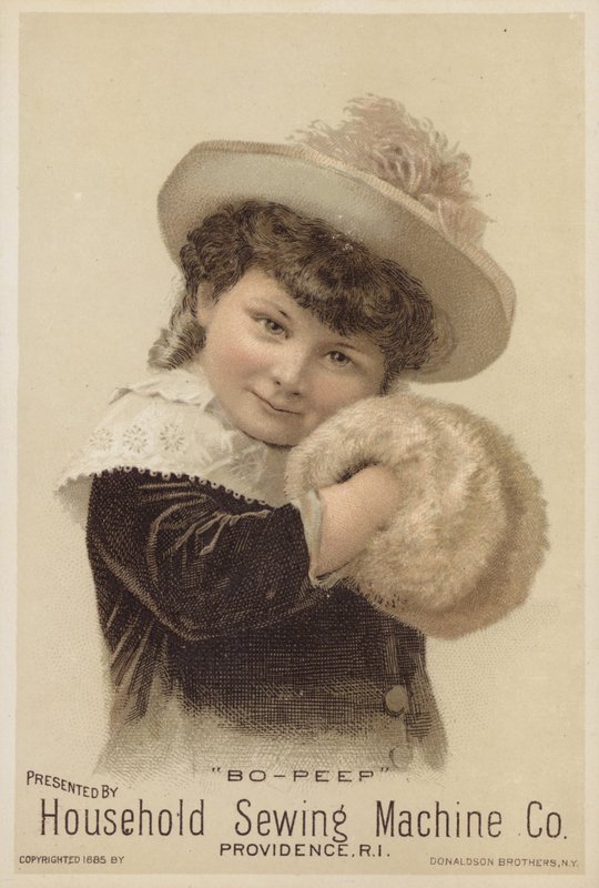 Menina com Muff, Bo-Peep de American School