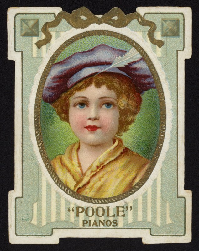 Menina, desgastar, chapéu, com, pena de American School