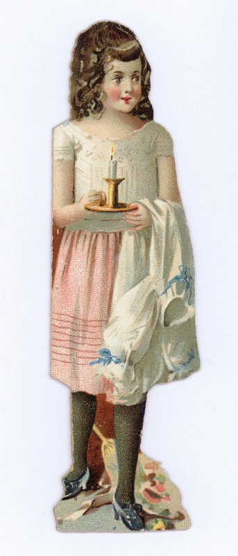 Menina com vela de American School