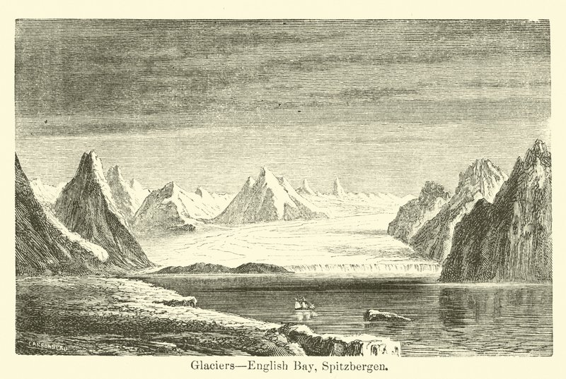 Geleiras, Baía Inglesa, Spitsbergen de American School