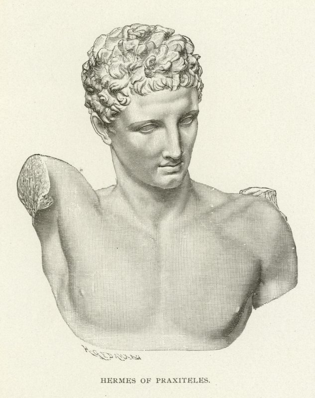 Hermes de Praxiteles de American School