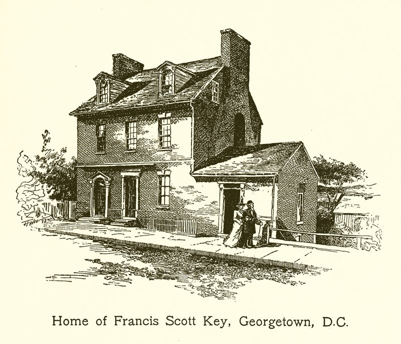 Casa de Francis Scott Key, Georgetown, DC de American School