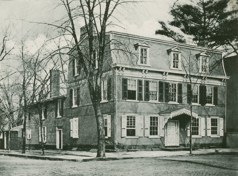 Casa de Joseph Hopkinson (fotogravura) de American School